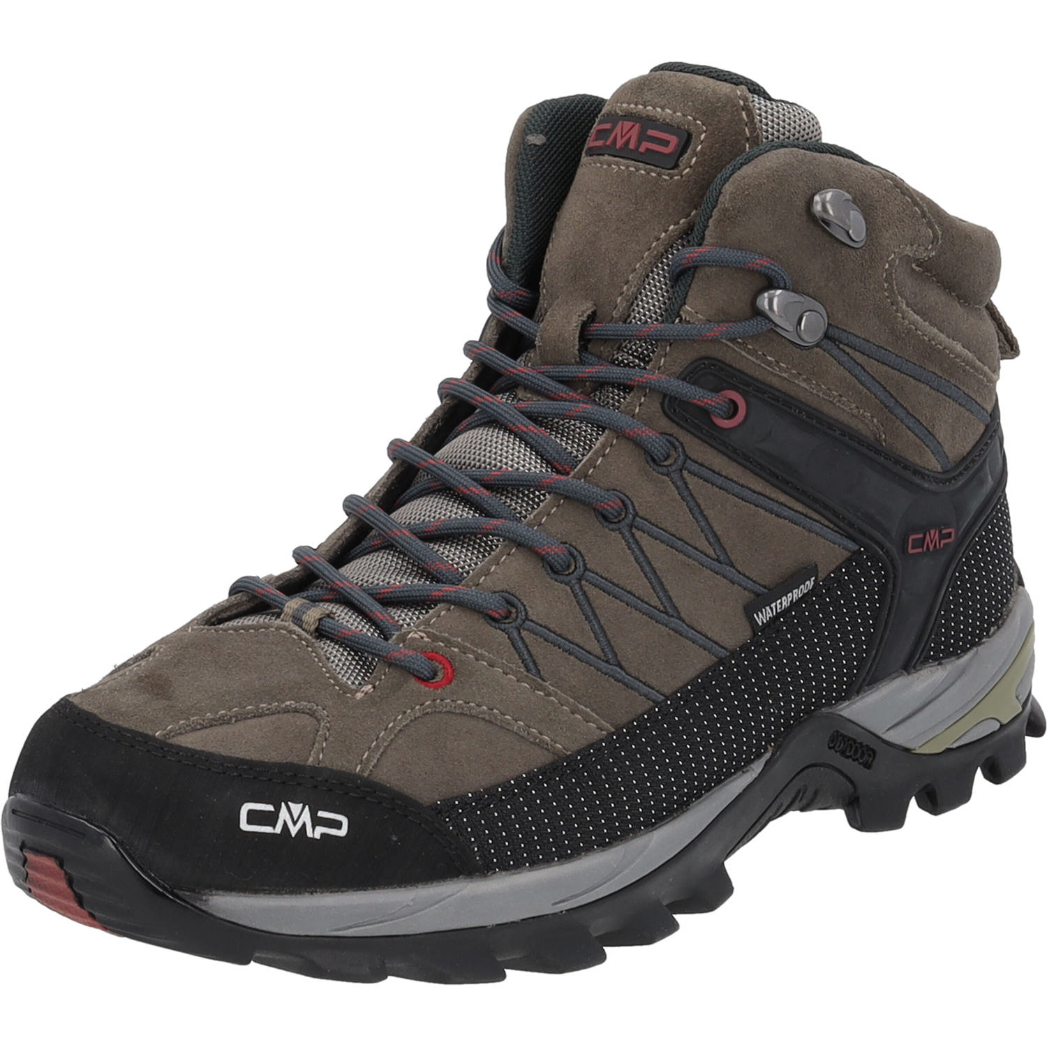 CMP Rigel Mid 3Q12947, Trekkingschuhe, Herren, Braun (Torba Grau)