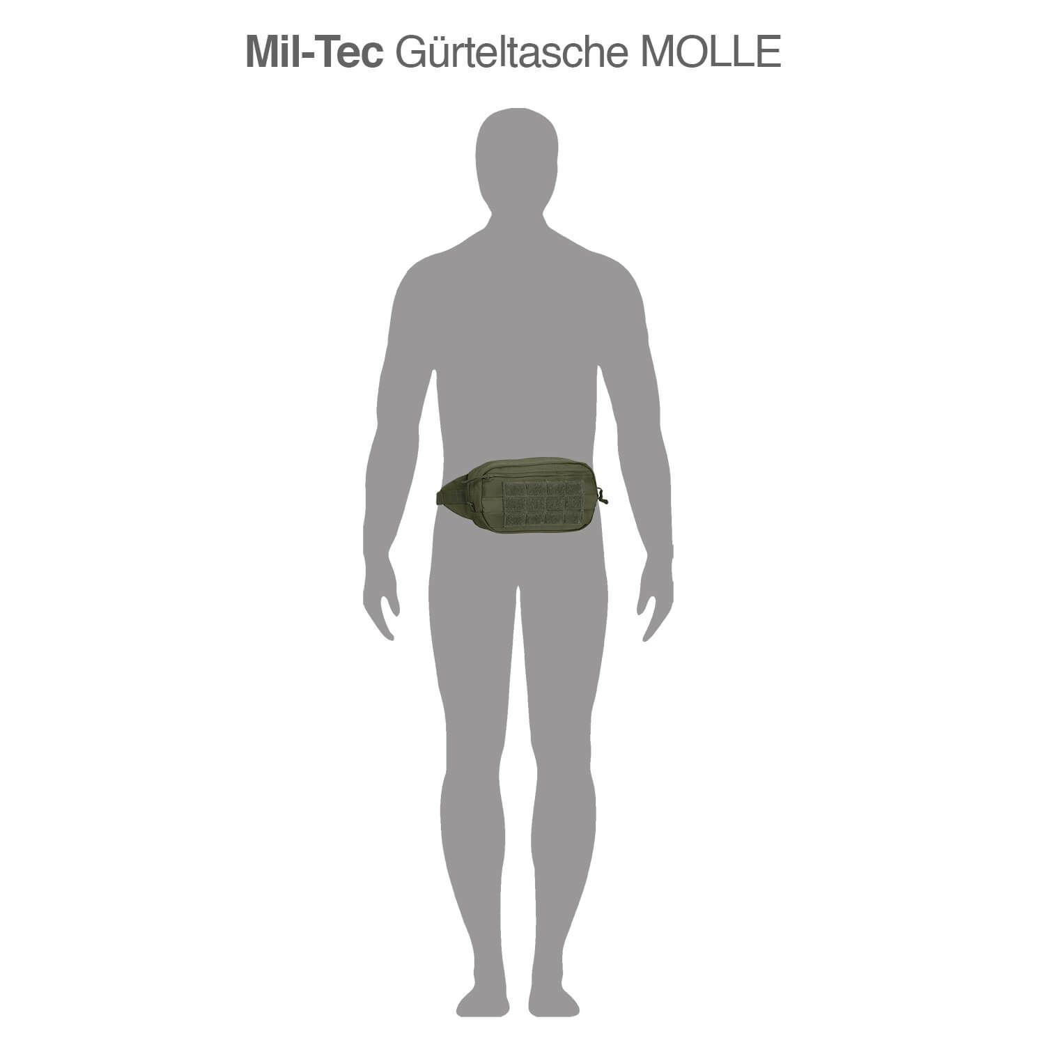 Gürteltasche Molle