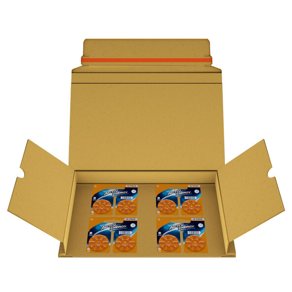 Hörgeräte-Batterien-Postalbox, 64 Stück, Gr. 13