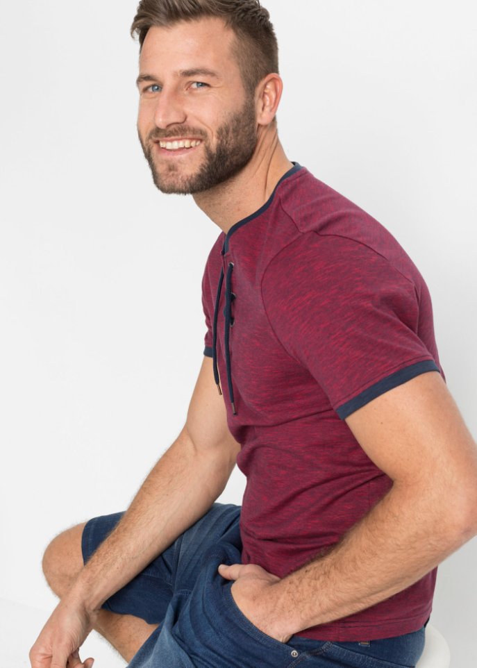 T-Shirt mit Schnürung