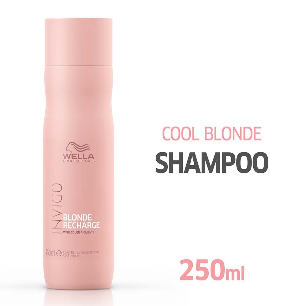 Wella Professionals INVIGO BLONDE RECHARGE Cool Blonde Color Shampoo