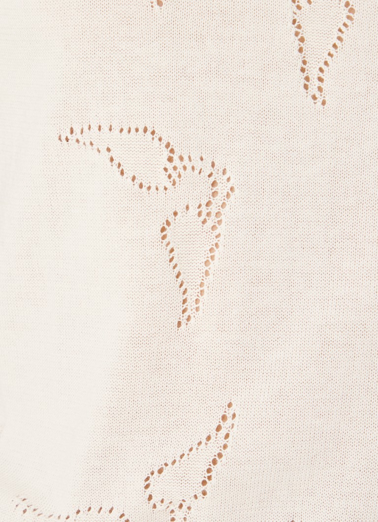 Zadig&Voltaire Emmyl fine-knit top with openwork design