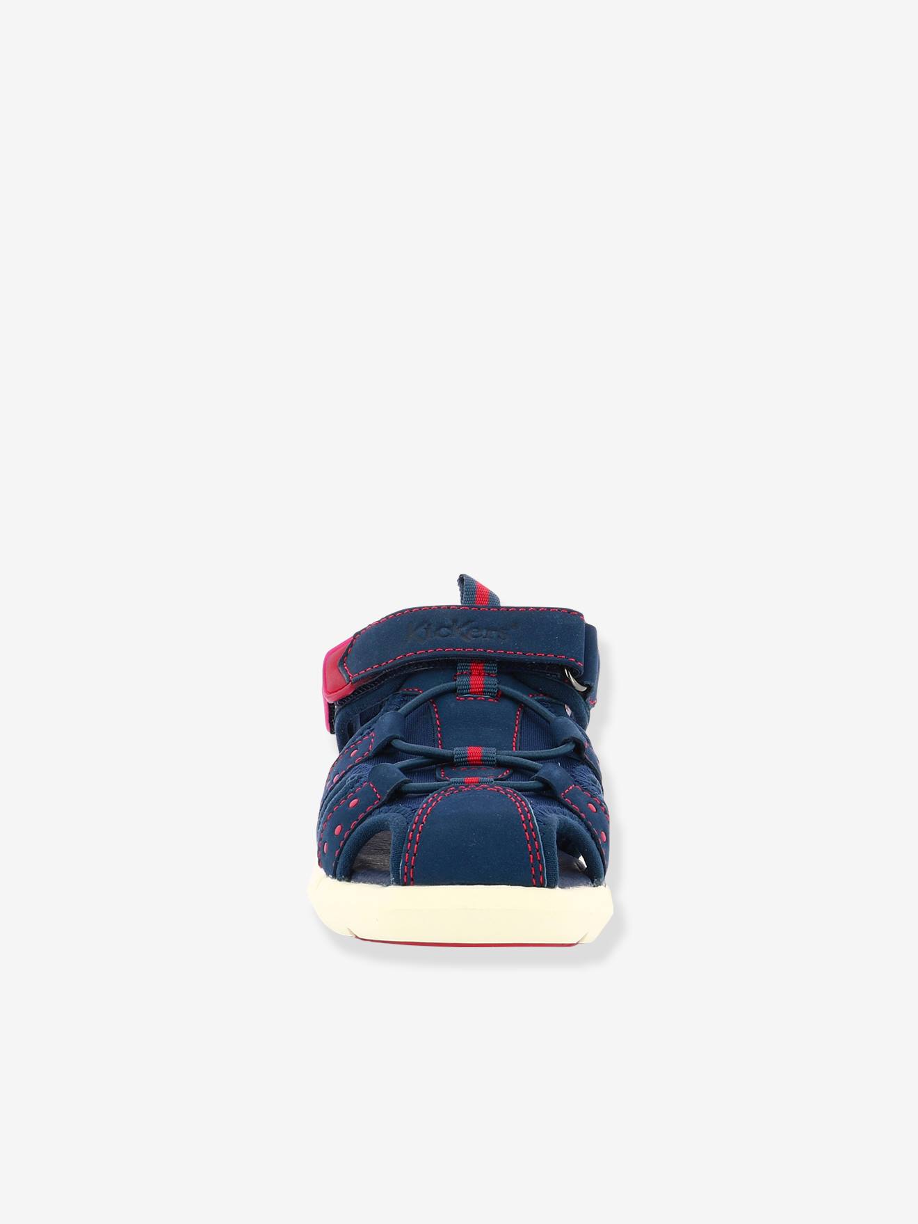 Sandales cuir enfant Jumange KICKERS® marine