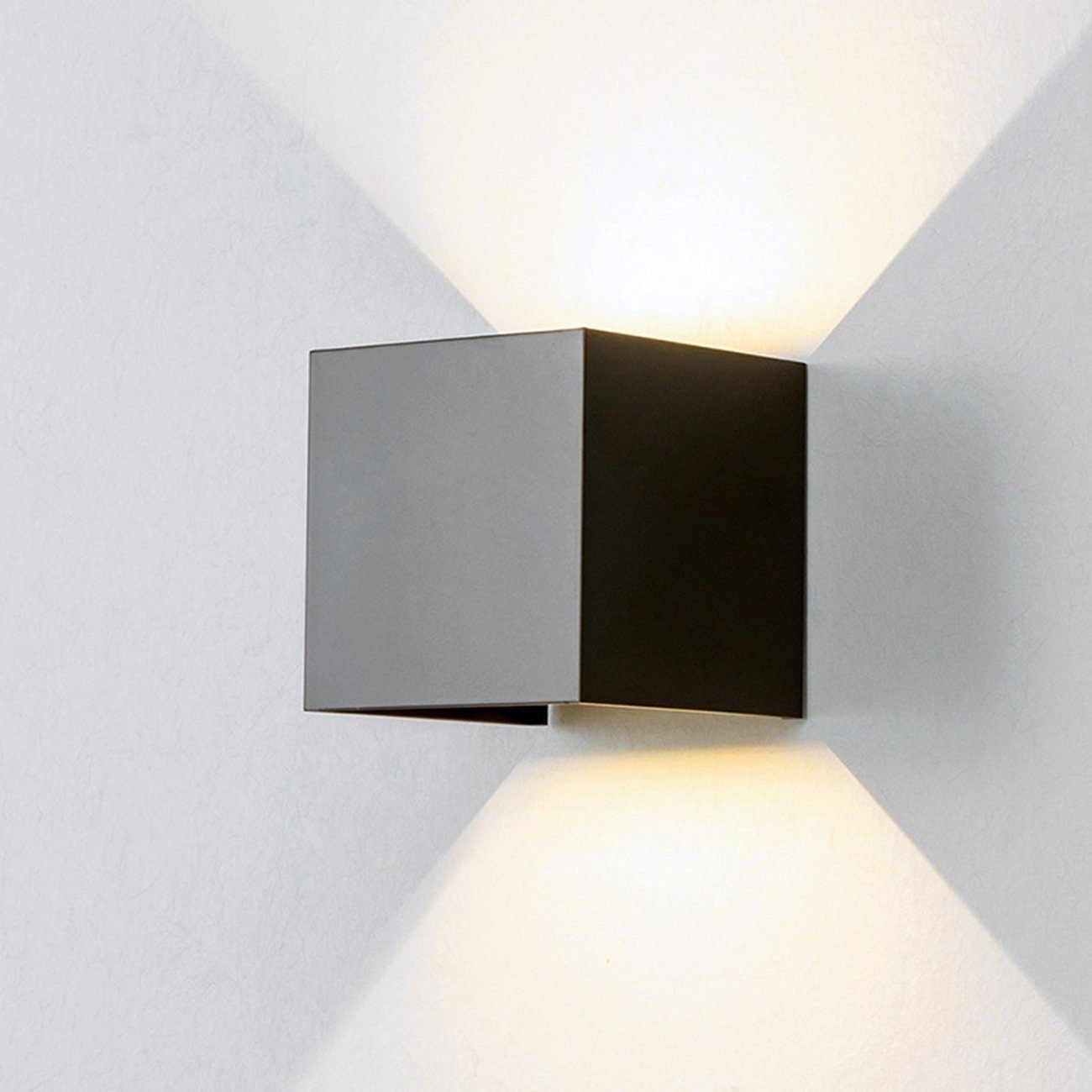 Suzakuin Bewegungsmelder Bewegungsmelder Einstellbare Außenwandlampe - Stilvollfunktional