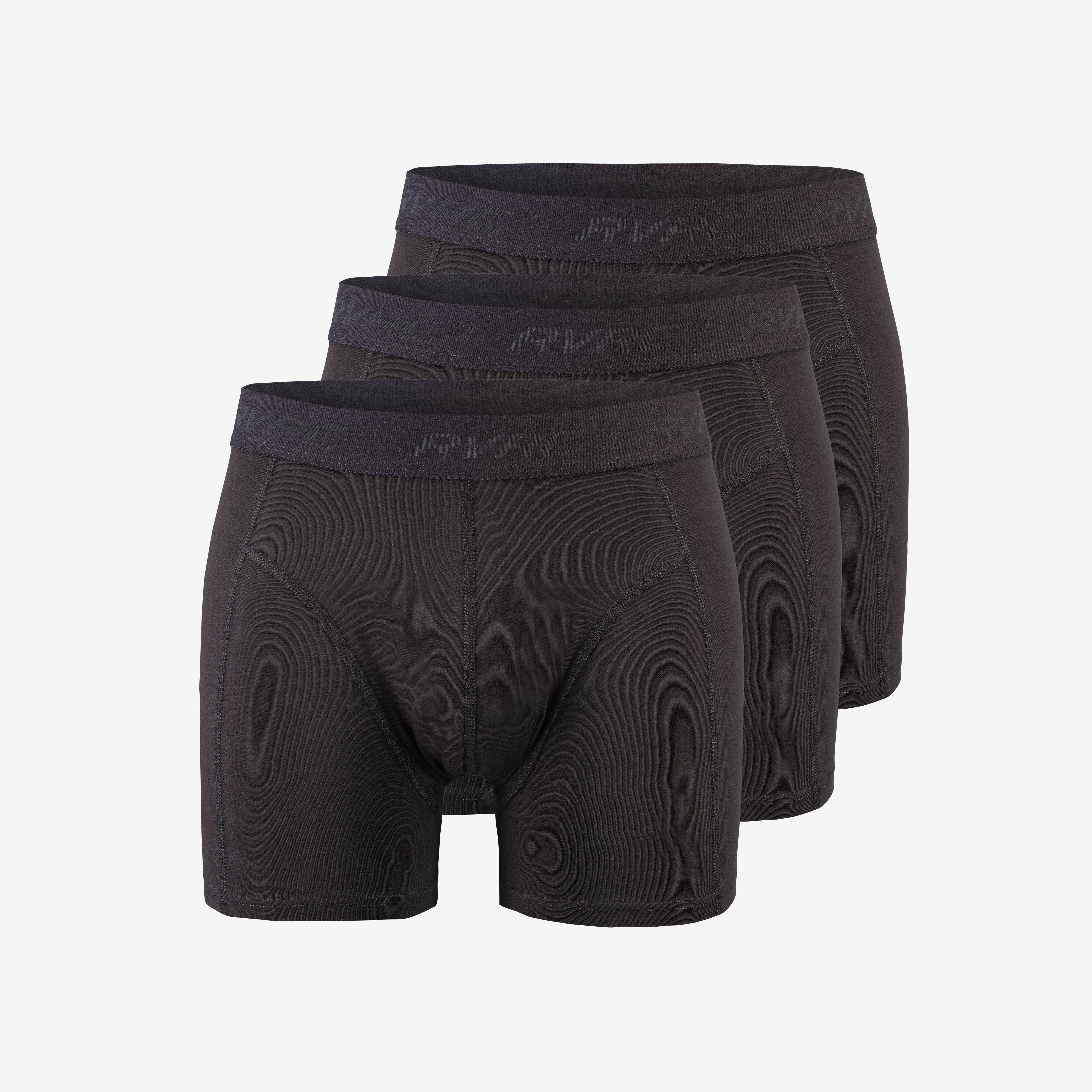 3-pack Ultimate Soft Boxers Homme Black