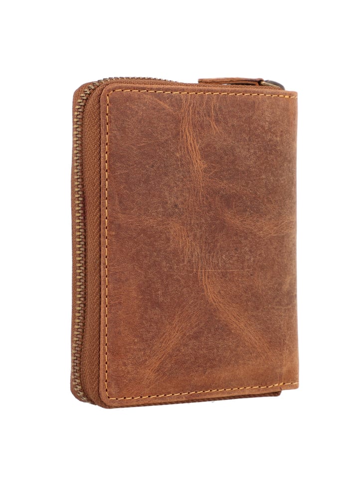 Greenburry Vintage Sternzeichen Geldbörse Leder 10 cm in steinbock günstig kaufen onesize