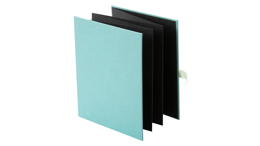 goldbuch Leporello Bella Vista aqua für 10 Fotos