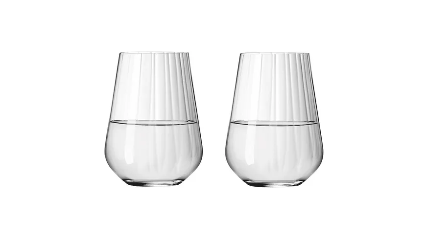 RITZENHOFF Wasserglas Sternschliff  2er #3 F22