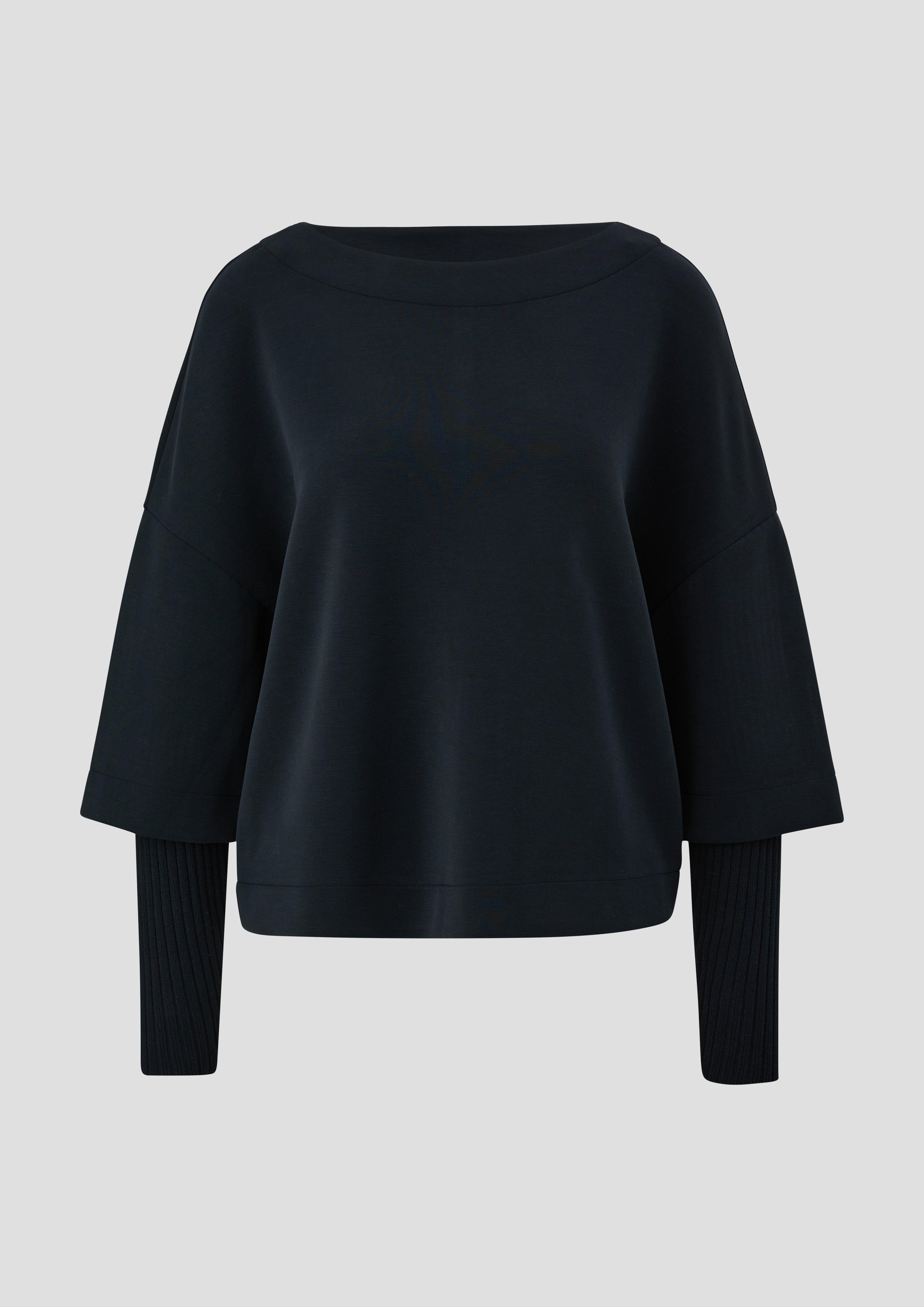 Scuba-Sweatshirt mit U-Boot-Ausschnitt  2146022-5989