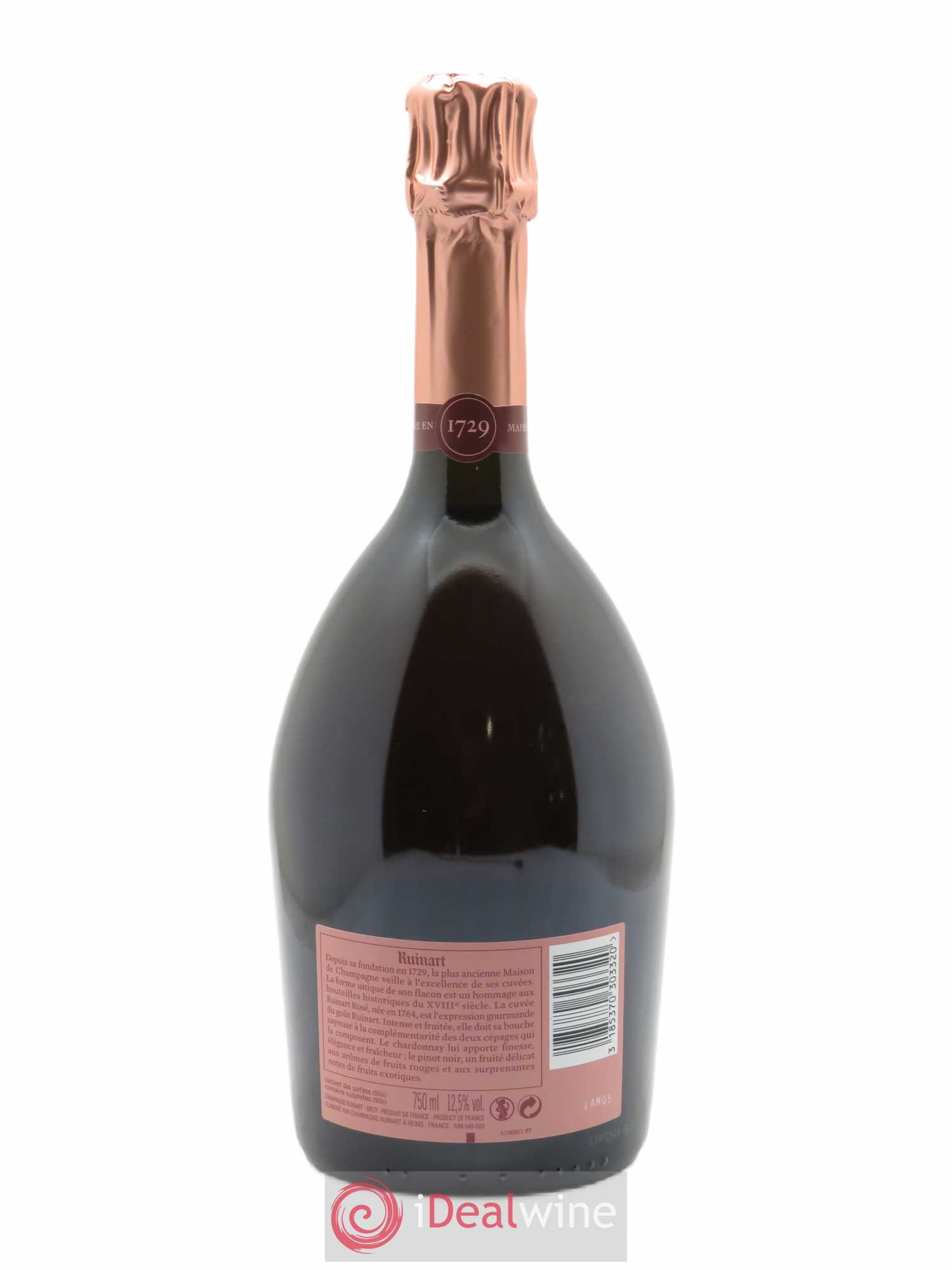 Brut Rosé Ruinart   - Lot de 1 Bouteille