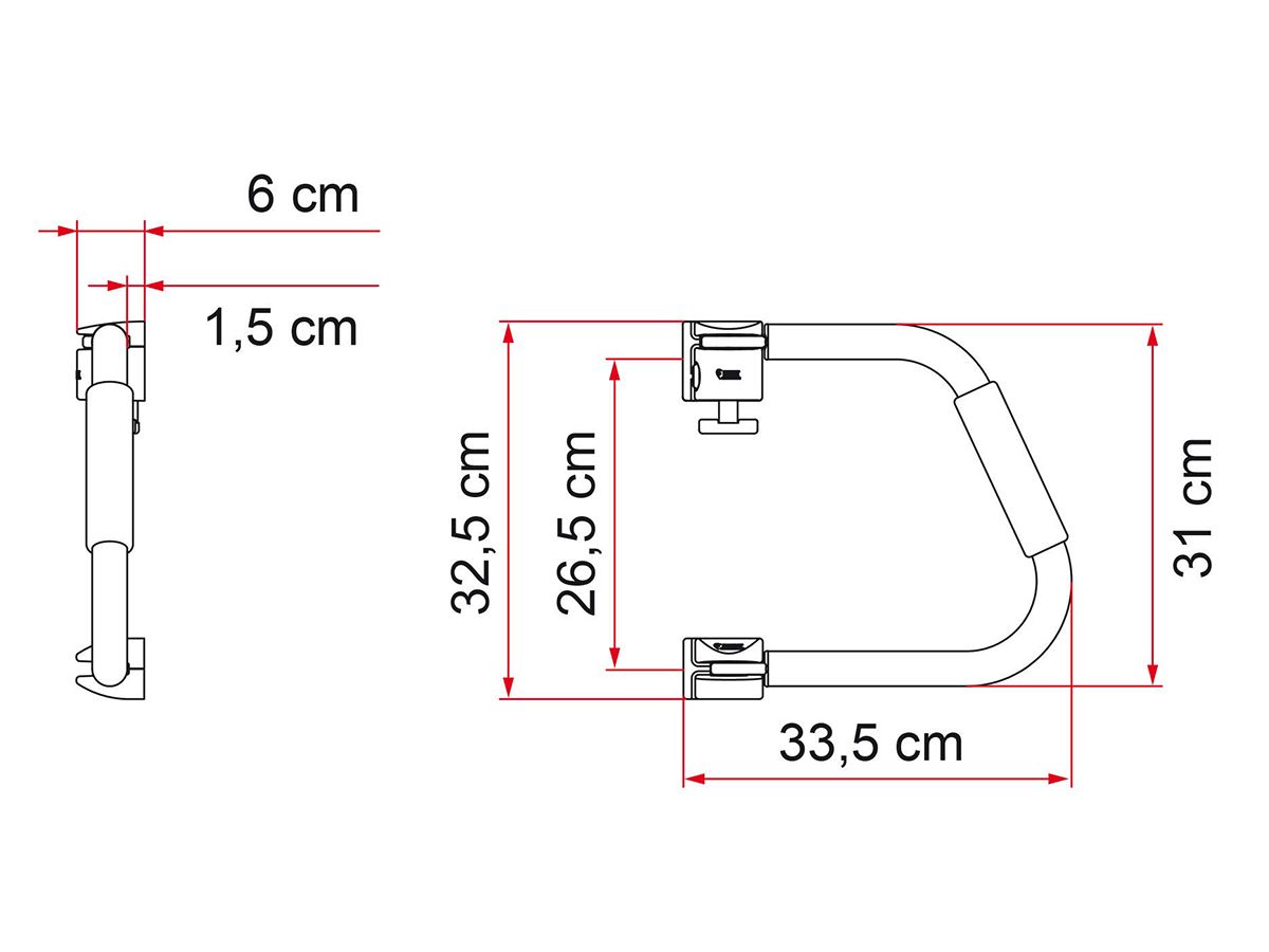Fiamma Security 31 Einstiegsgriff