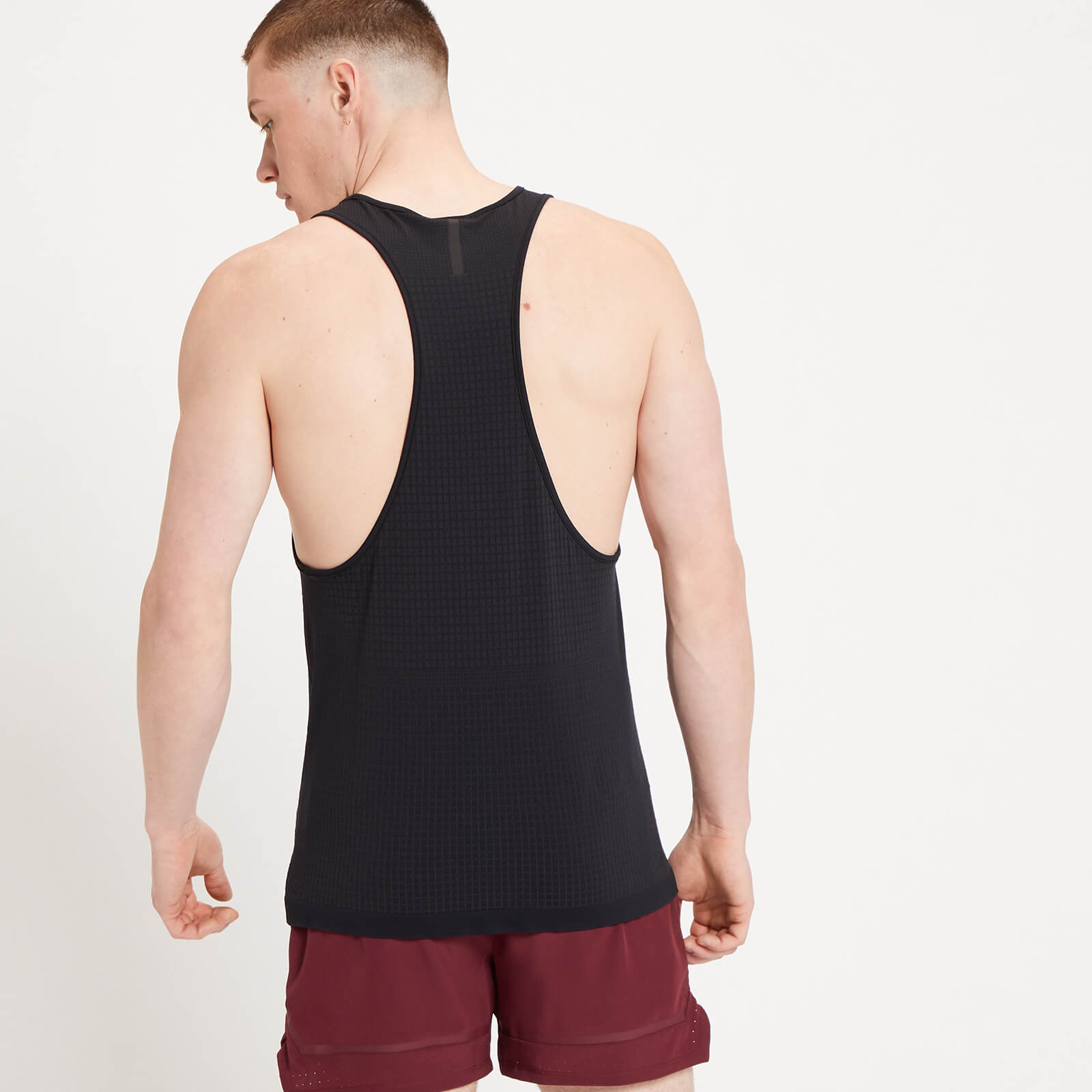 Débardeur sans coutures MP Tempo Ultra pour hommes – Noir