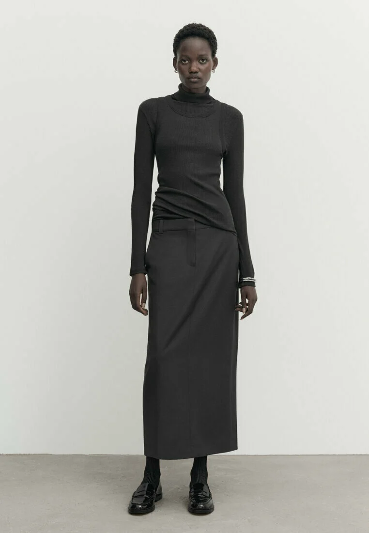 Massimo Dutti TAILORED - Falda larga