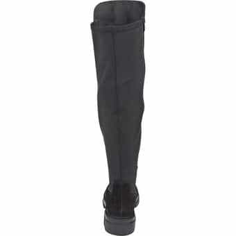 Alpe Woman Overknee in schwarz