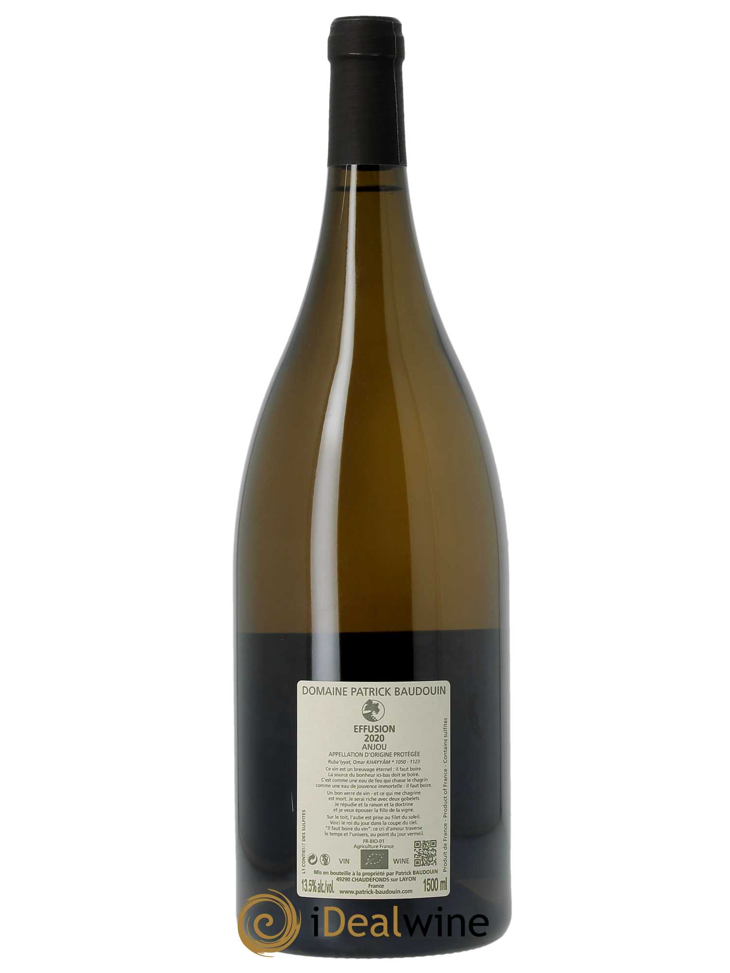 Anjou Effusion Patrick Baudouin  2020 - Lot de 1 Magnum