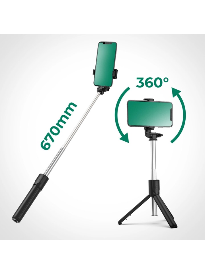 COFI 1453 Selfie-Stick 0,7 m für Telefon in Schwarz günstig kaufen onesize