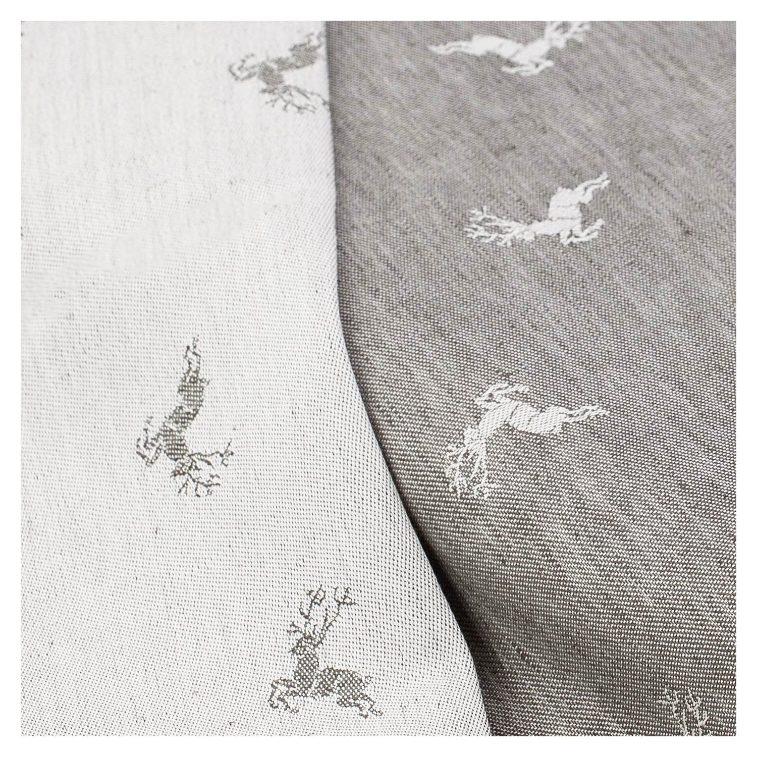 Halbleinen-Jacquard 