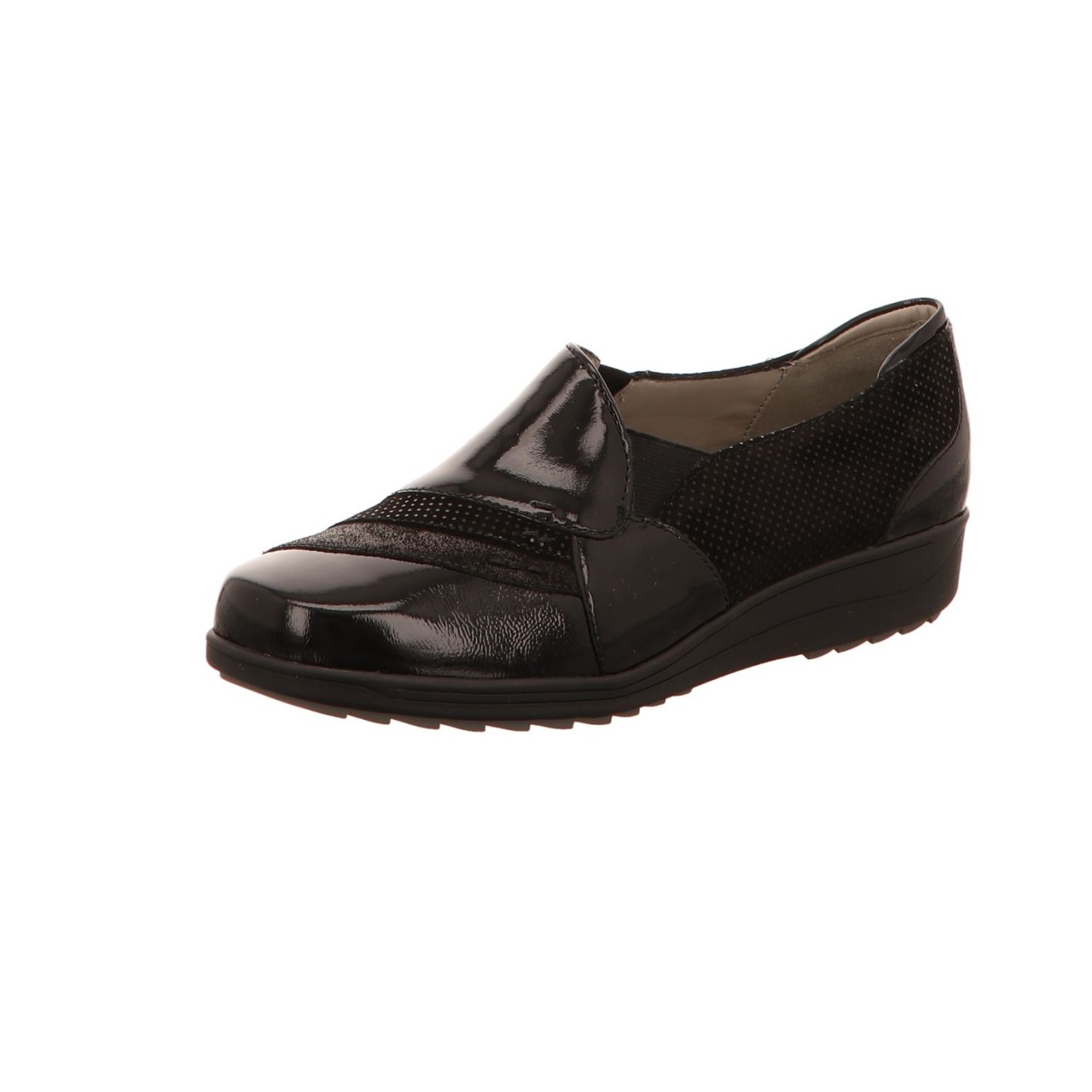 ARA Komfort Slipper schwarz