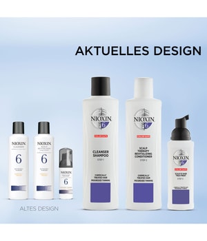 Nioxin System 6 Chemisch Behandeltes Haar - Sichtbar Dünner Werdendes Haar Haarshampoo 1000 ml