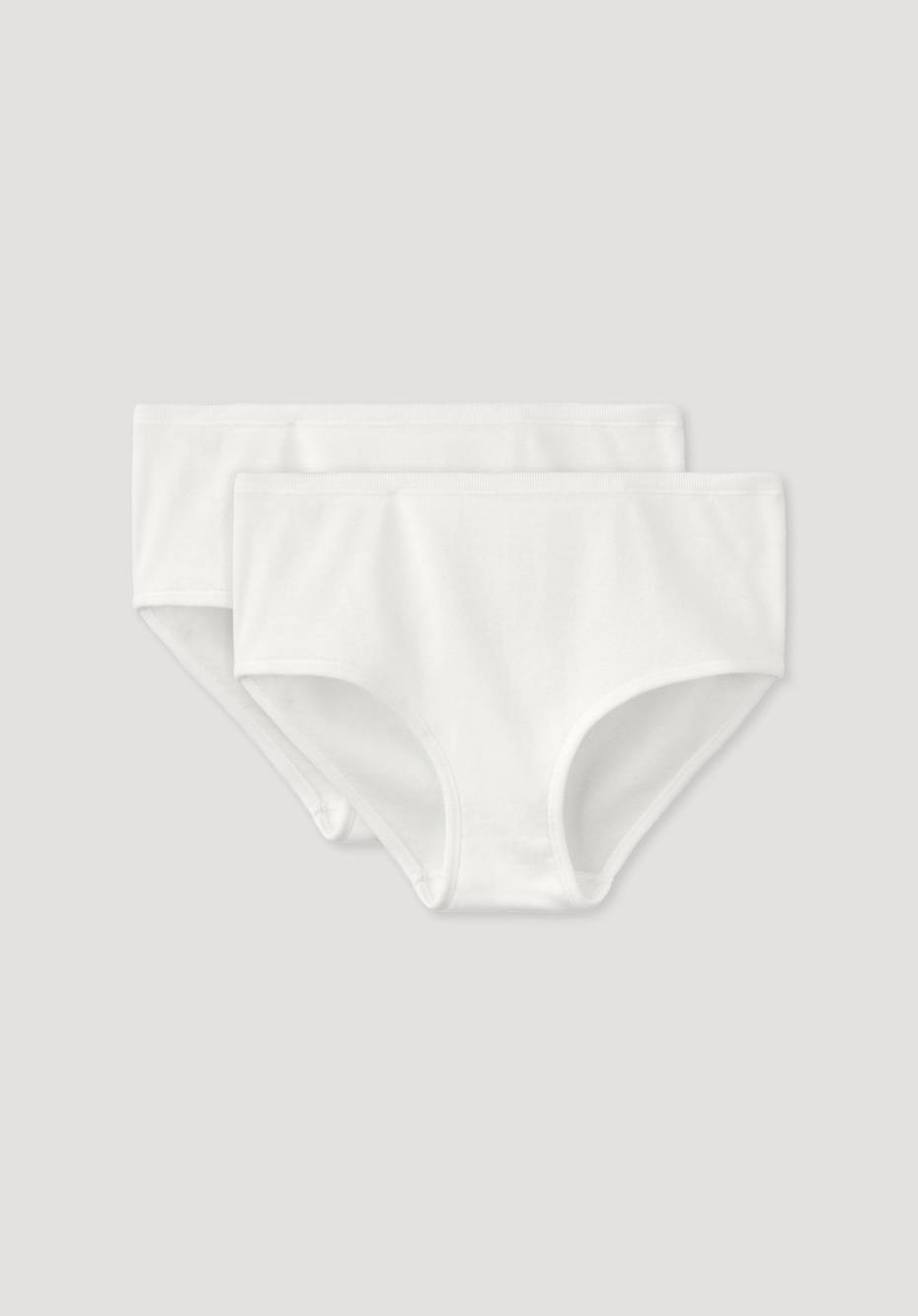 Panty low cut im 2-er Pack aus reiner Bio-Baumwolle