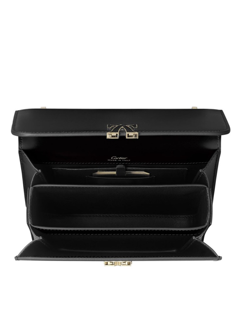 Cartier Double C Mini teļādas plecu soma CRL1002200