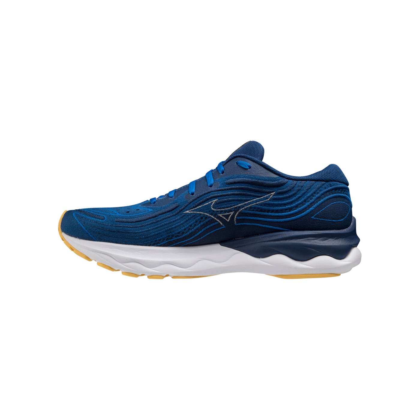 Mizuno Wave Skyrise 4 Blau Grau F03 Laufschuh
