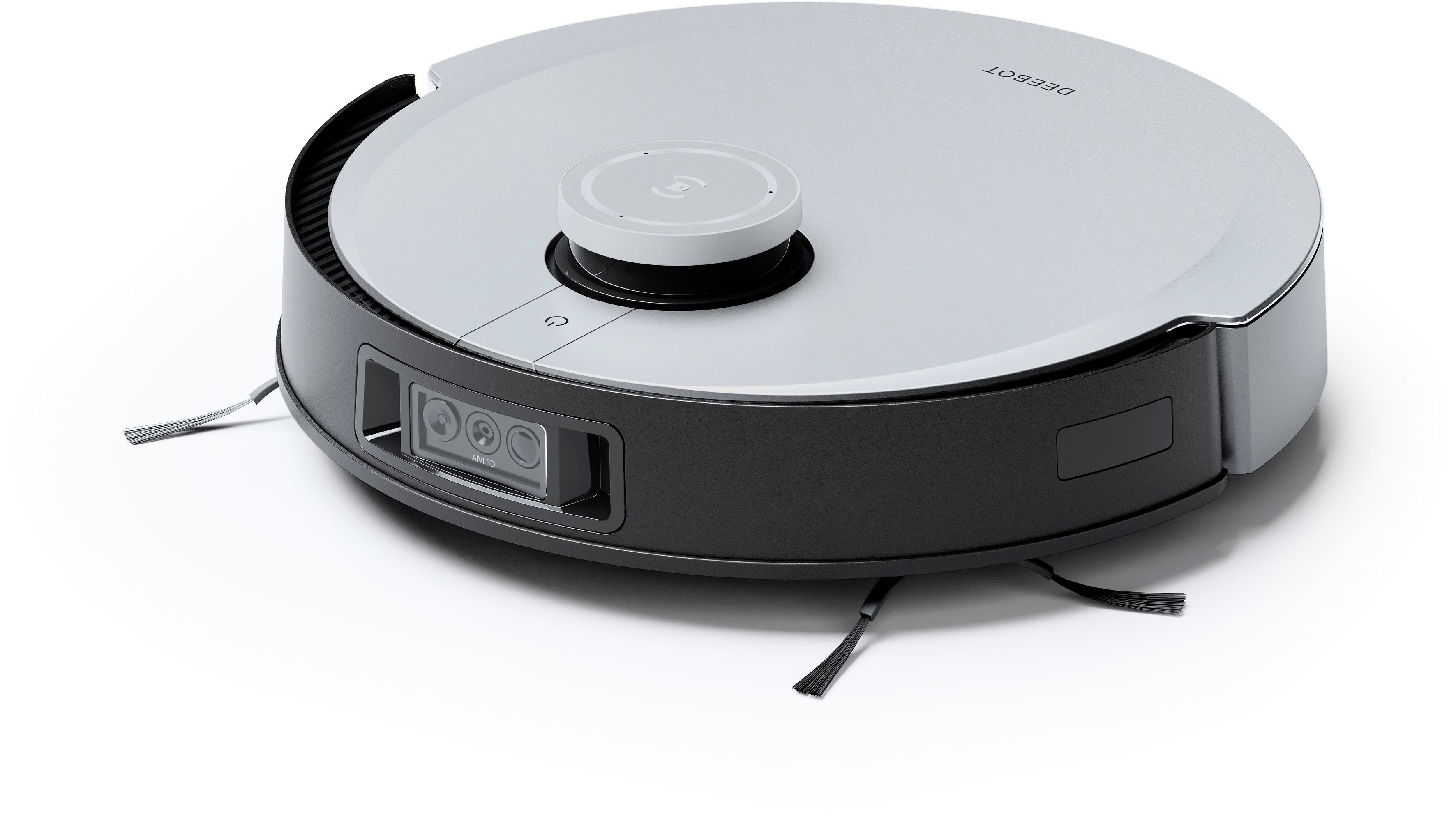 ECOVACS Nass-Trocken-Saugroboter DEEBOT X1 PLUS, 1000 W, 5000PA, DToF-Laser, AIVI 3.0, Absaugstation, YIKO, Schwarz/Silber