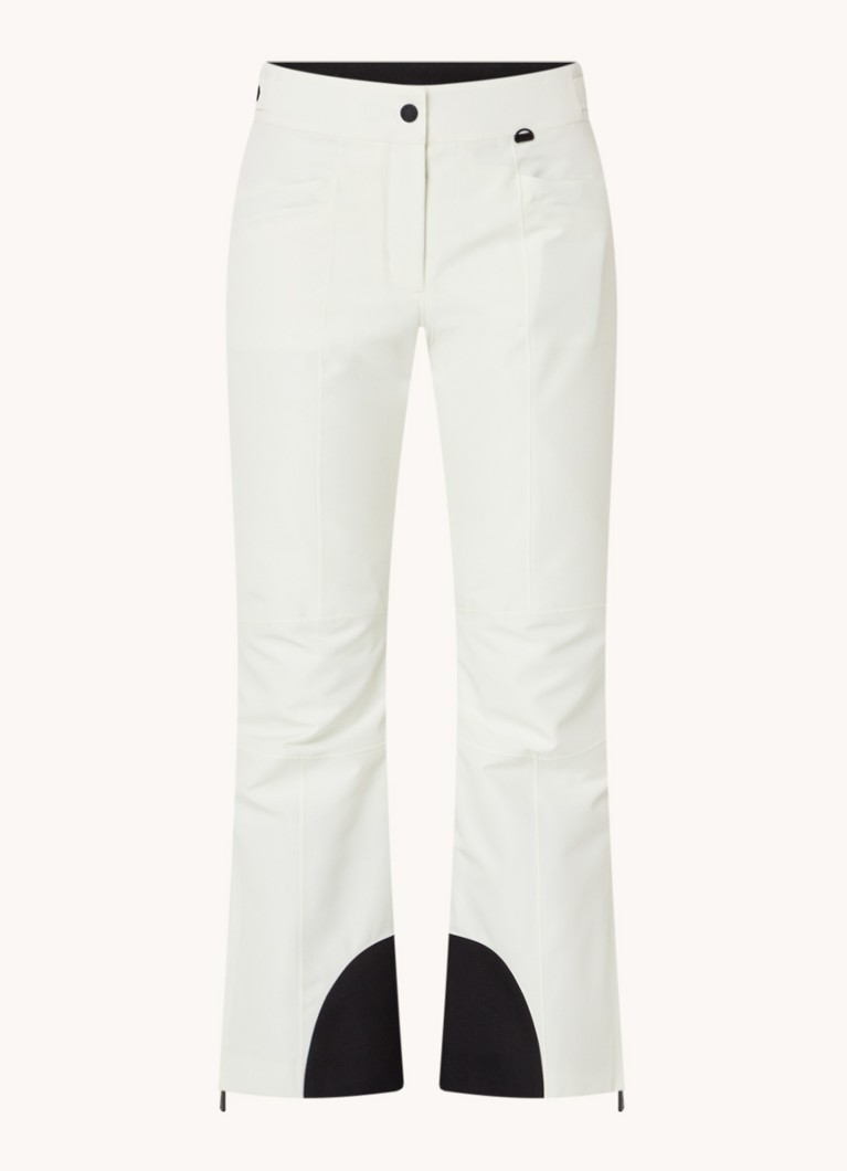 Calça de esqui acolchoada Moncler Gore-Tex de cintura alta e corte flare