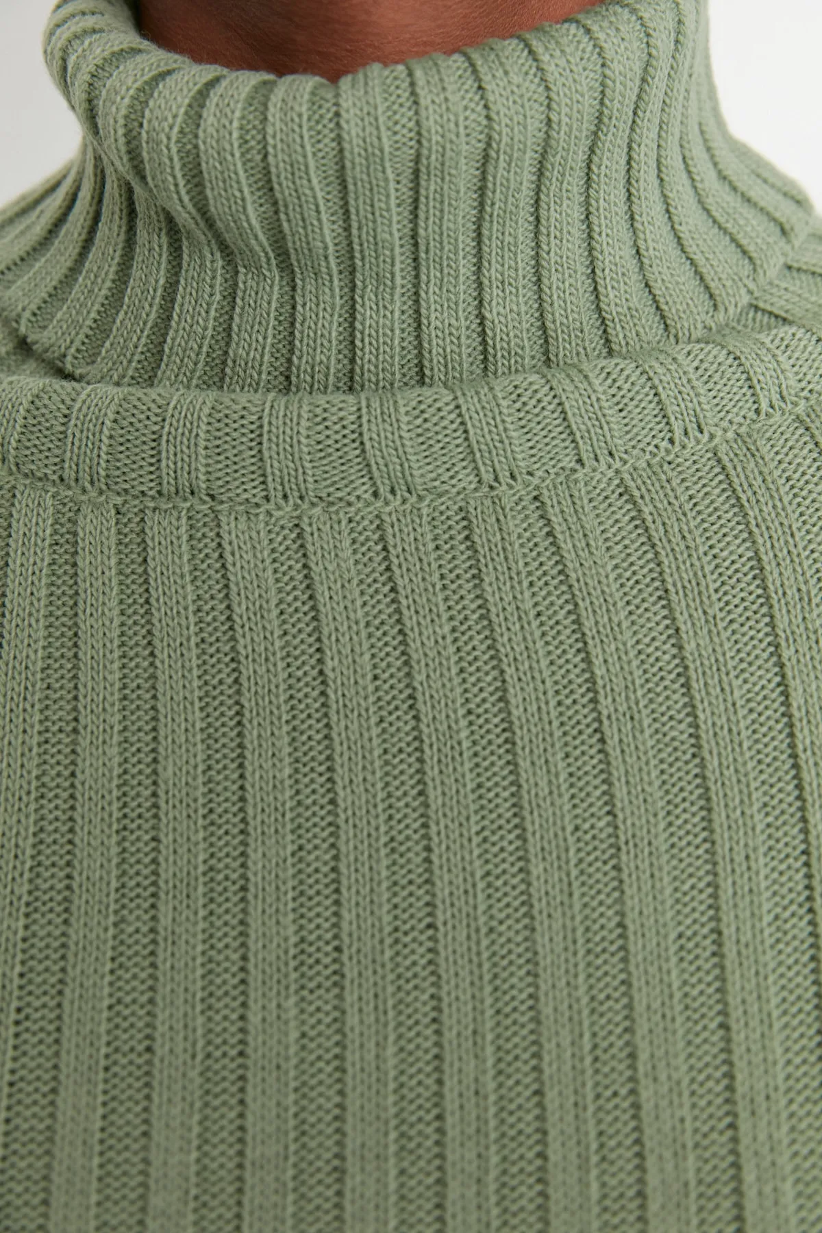 Trendyol Collection  Mint Kurzer Basic Strickpullover TWOAW22KZ0223