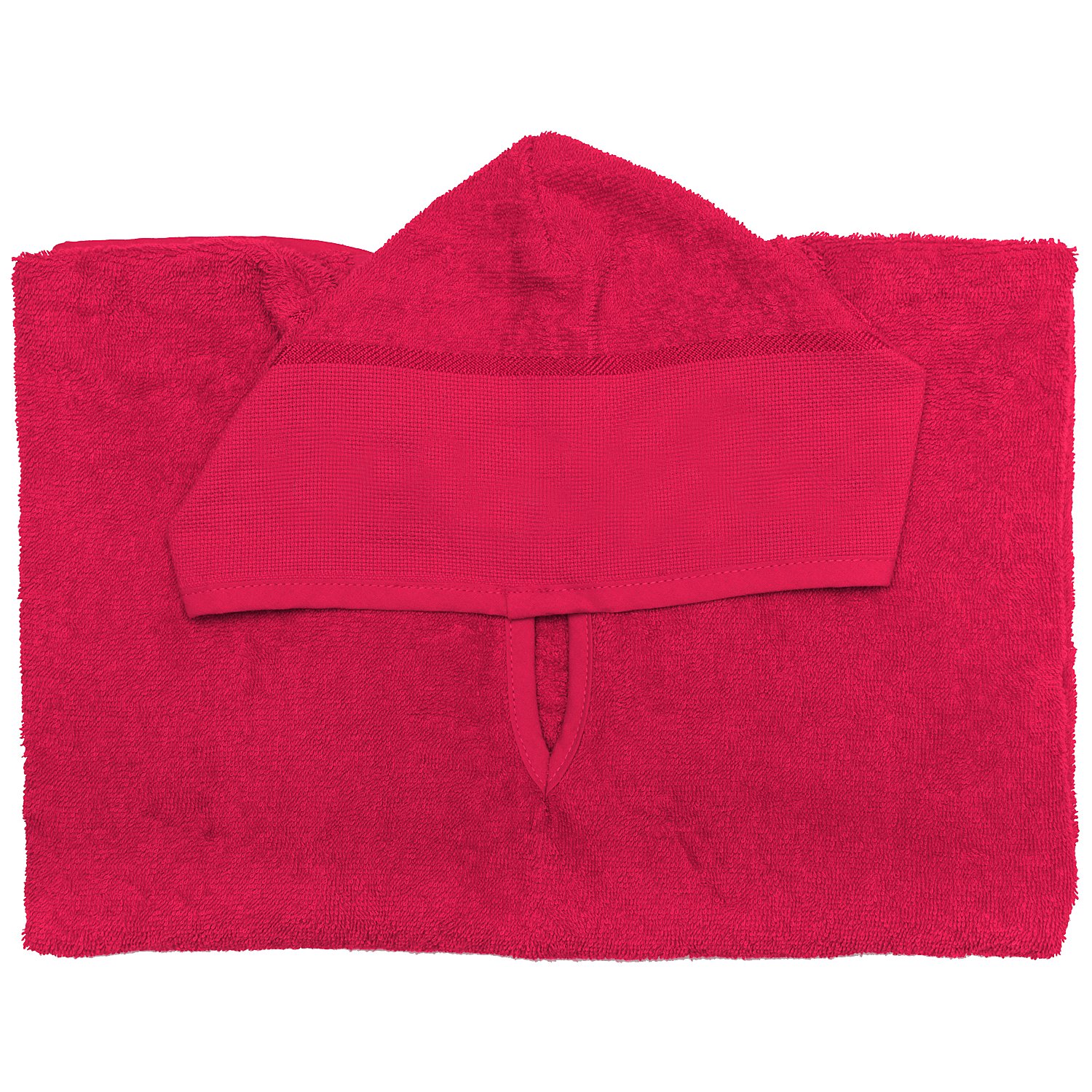 buttinette Frottier-Poncho, pink, 55 x 71 cm