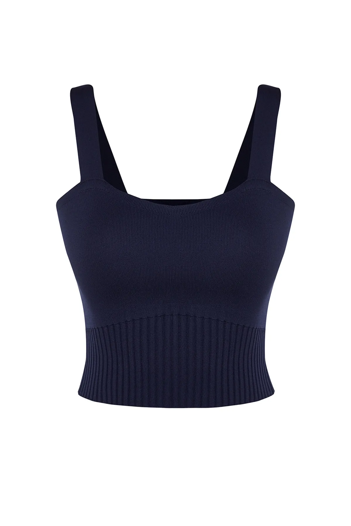 Trendyol Collection  Marineblaue Strickbluse