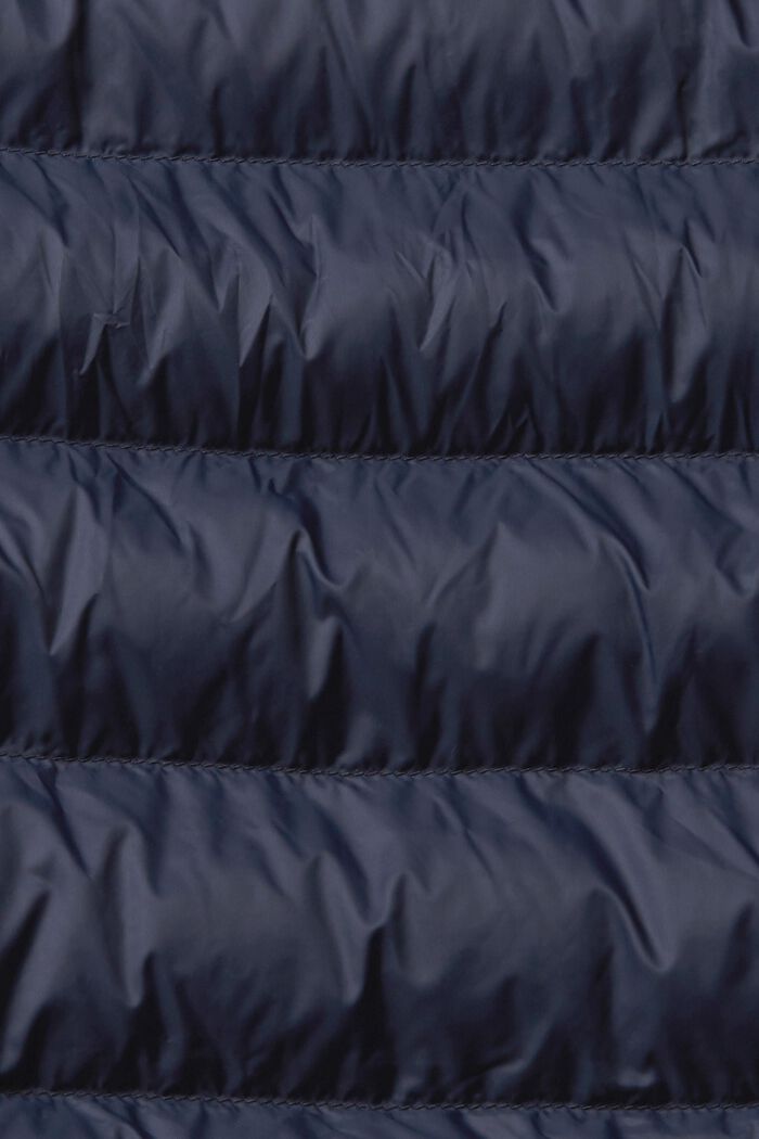 Steppjacke mit hohem Kragen