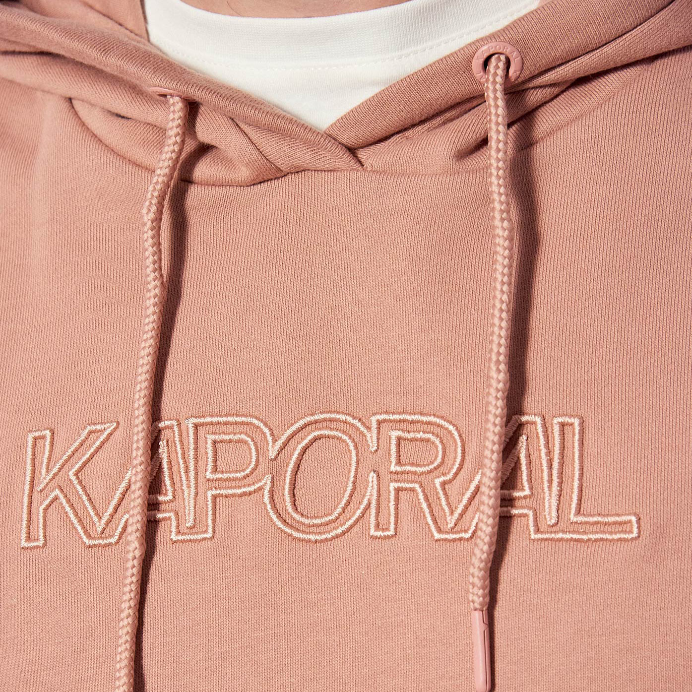 POWEL  Sweat vieux rose Homme en 100% coton