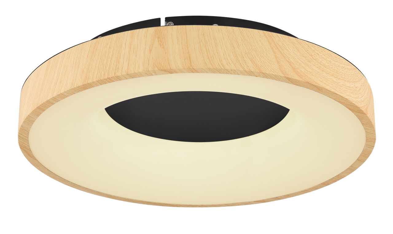 Globo Lighting - JOLLI - Deckenleuchte Metall schwarz, LED