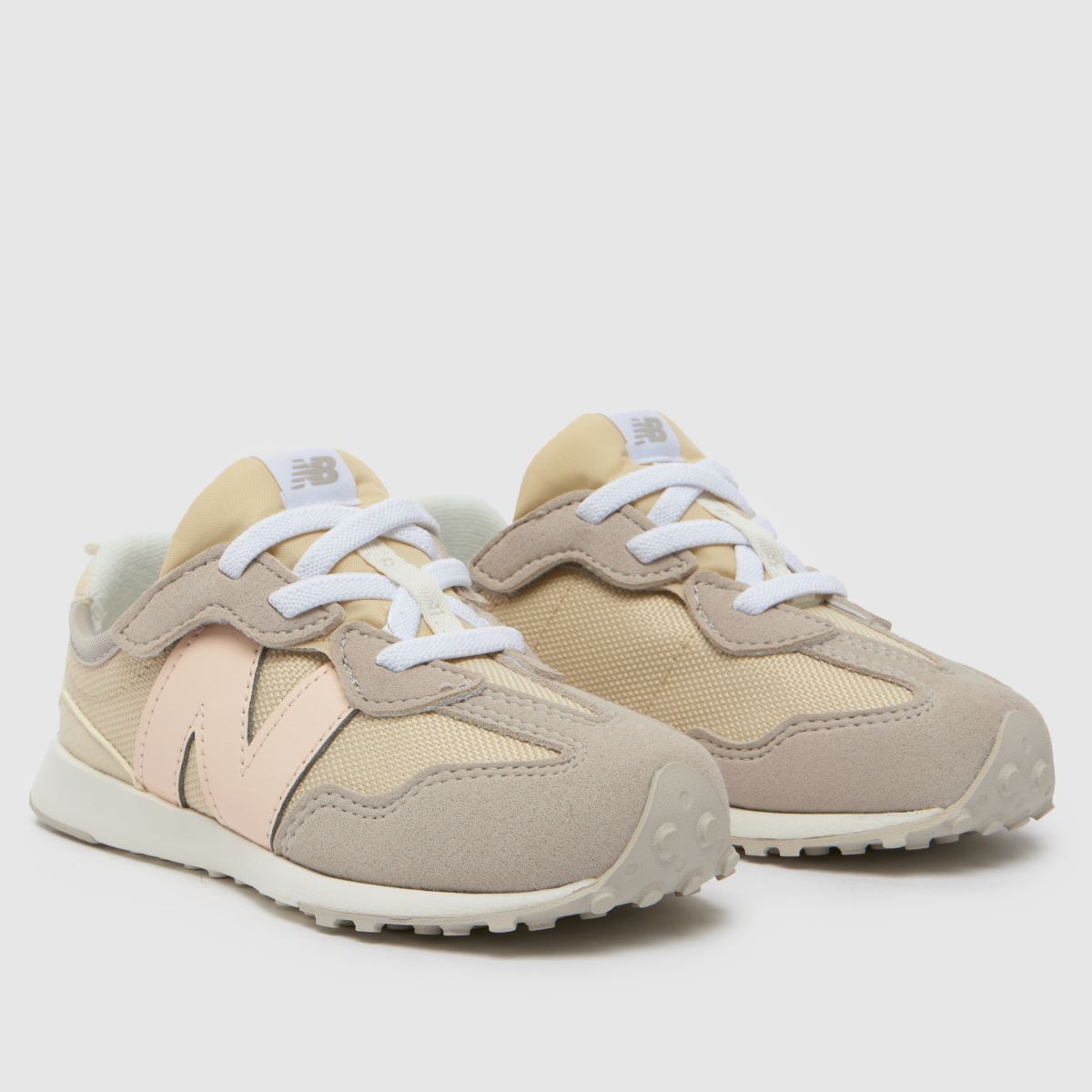 New Balance beige 327 v flickor småbarnsskor