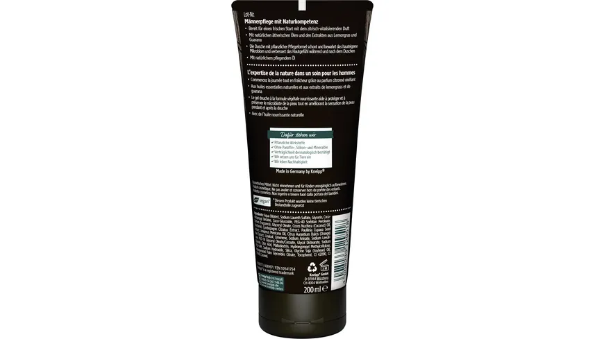 Kneipp 2 in 1 Dusche Startklar 200 ml