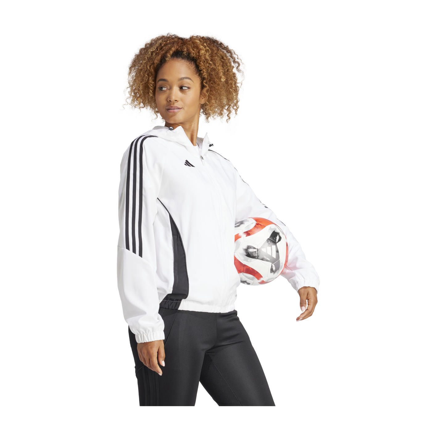 adidas Tiro 24 Windbreaker Damen Weiss