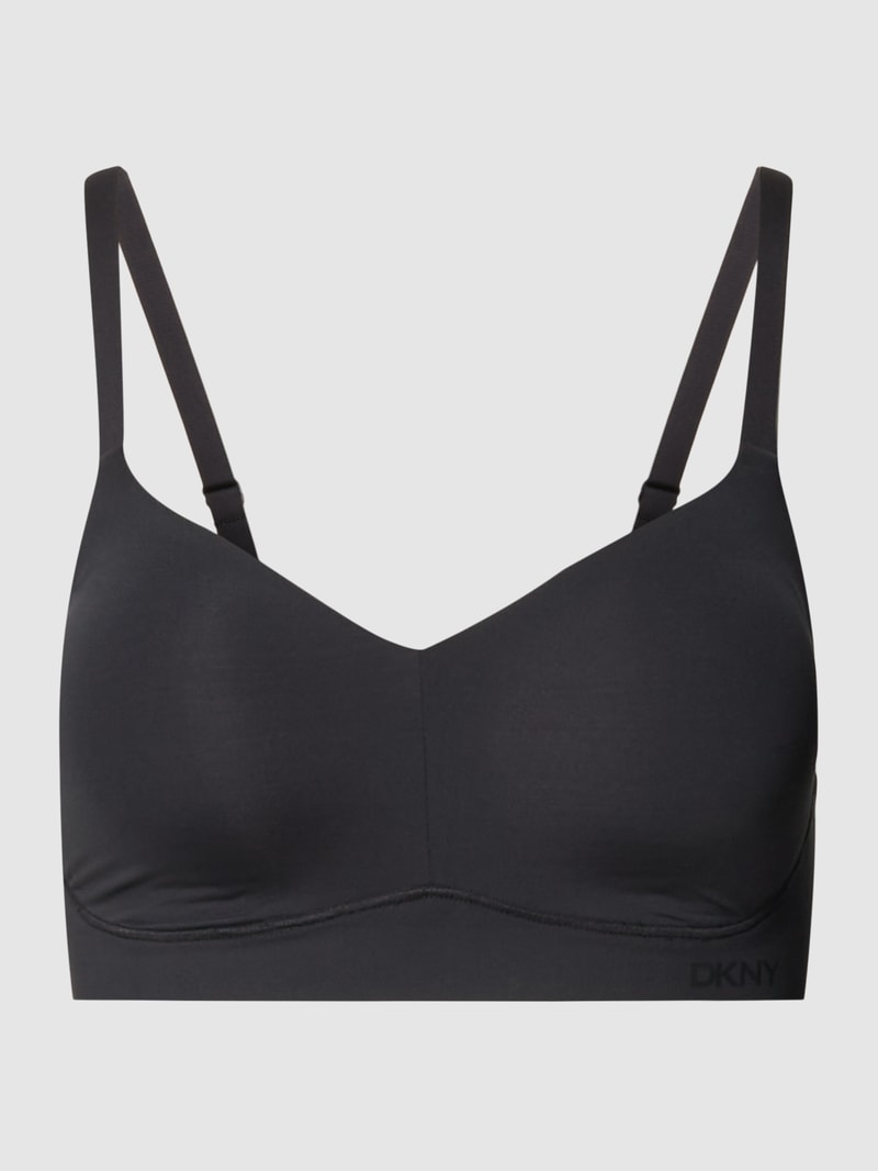 BH mit Label-Print Modell 'SMOOTH' in schwarz