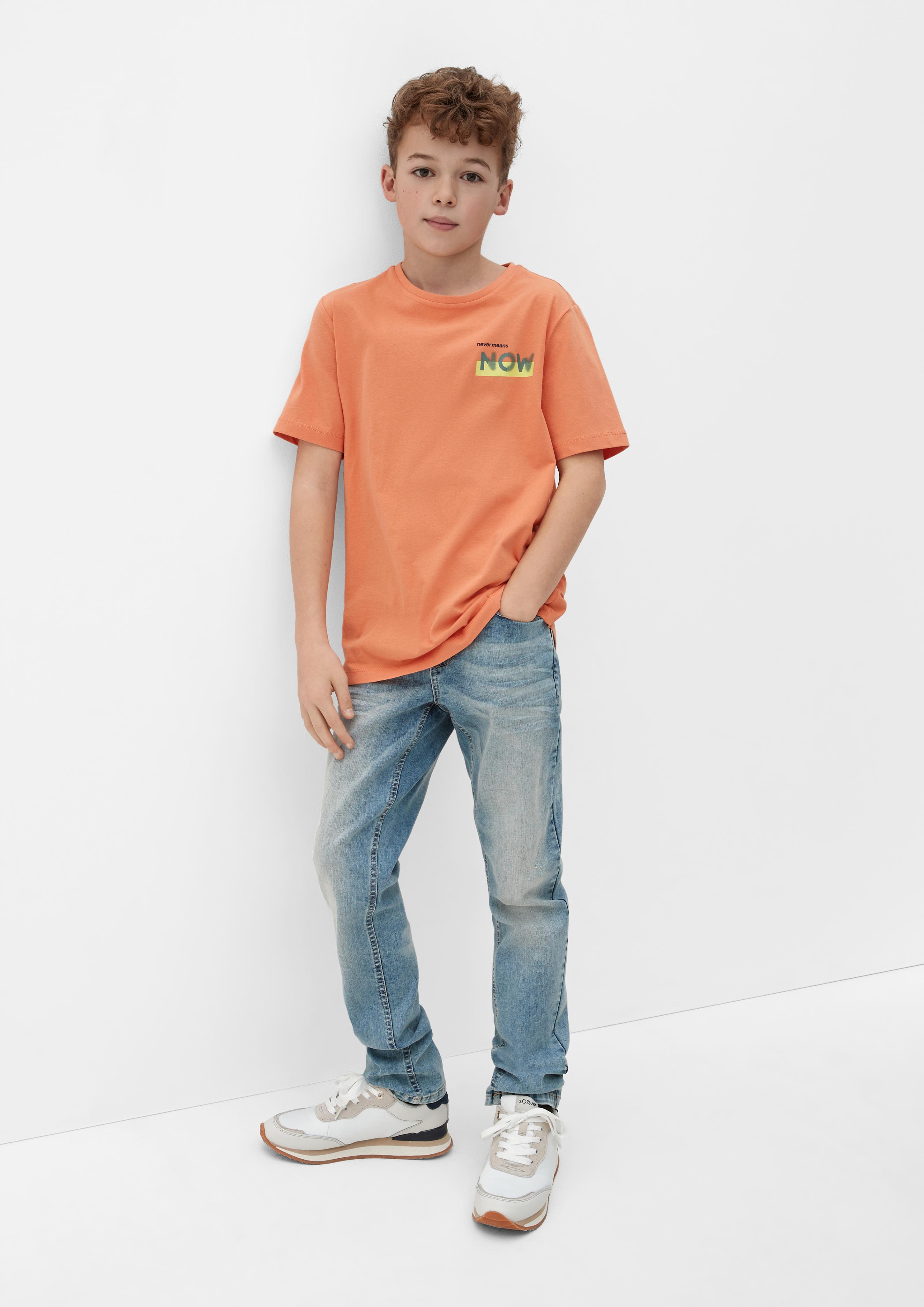 T-Shirt mit Statement-Print  2128271-2140