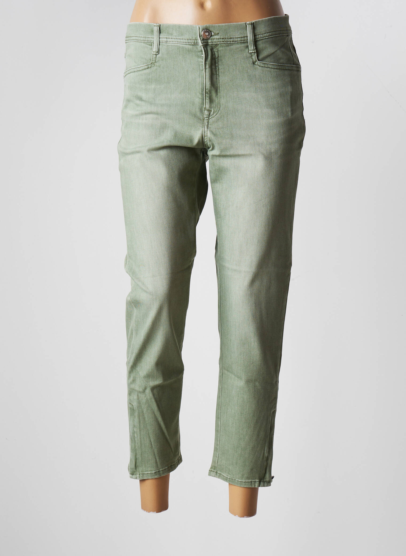 Brax Jeans Coupe Slim Femme couleur vert