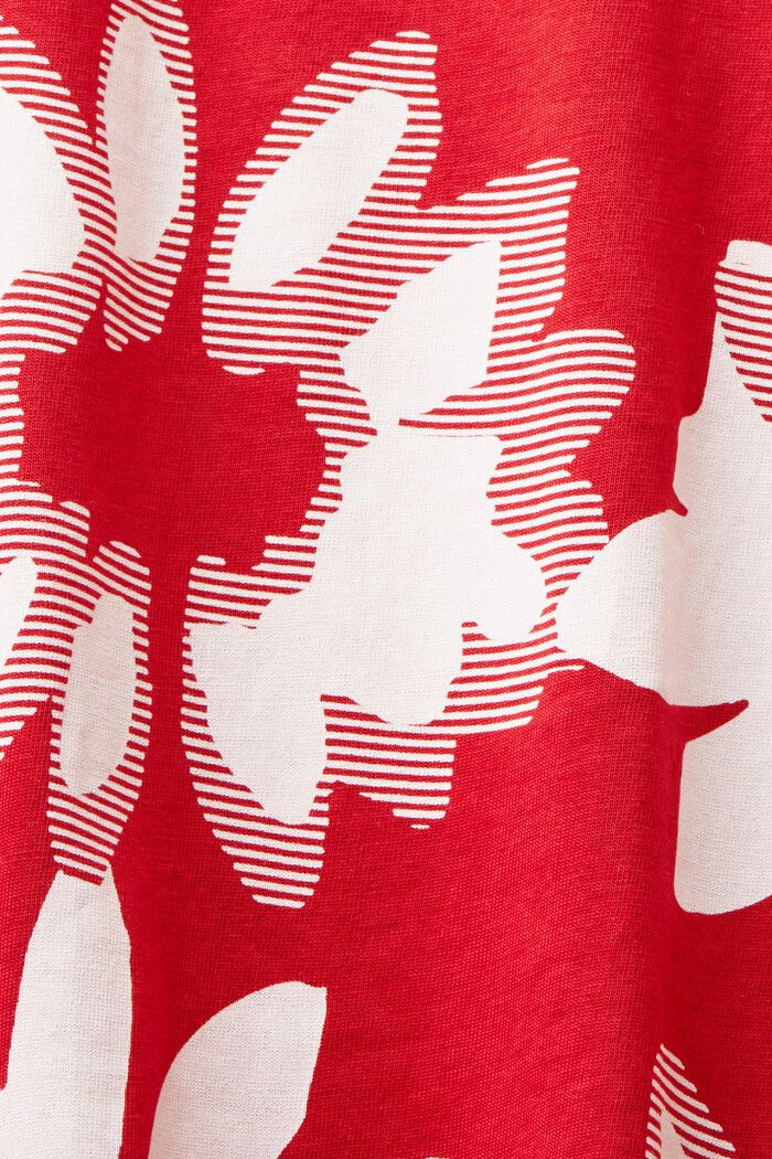 T-Shirt mit Rundhalsausschnitt und Print