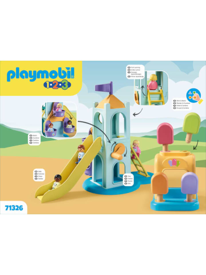 Playmobil Spielfigur Set 1.2.3 Erlebnisturm mit Eisstand, ab 1 Jahr günstig kaufen onesize