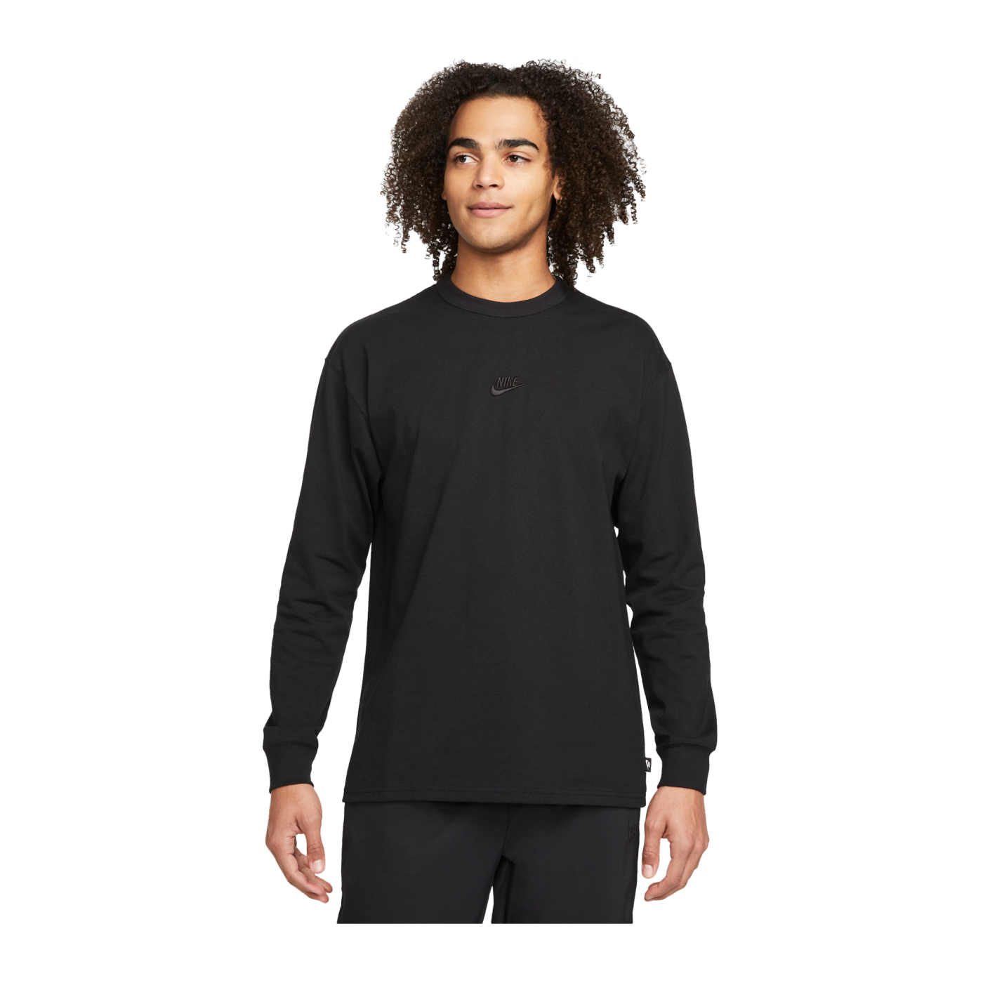 Nike Essential Premium Sweatshirt Schwarz F010