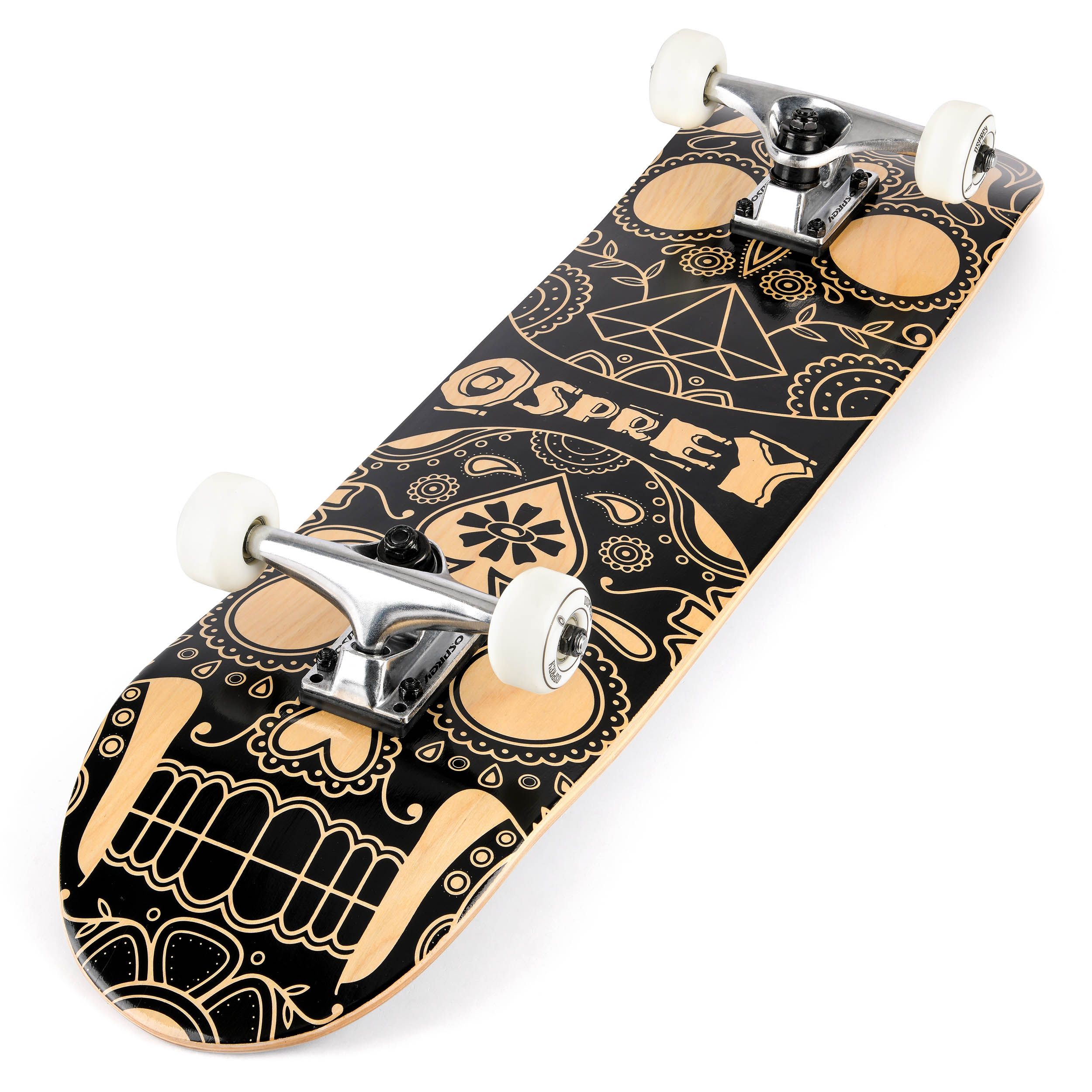 Osprey Candy Skull 79 cm DoubleKick skateboard