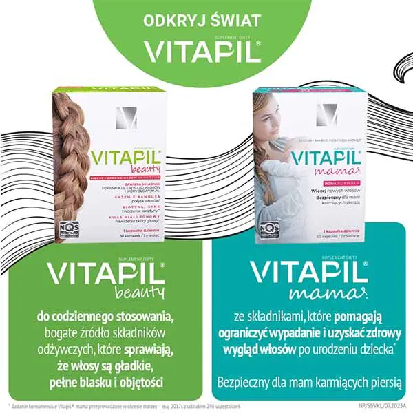 Vitapil Biotin + Bambus, Tablete