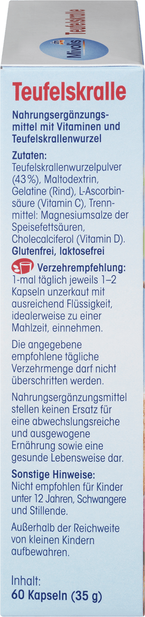 Teufelskralle Kapseln, 60 St., 35 g