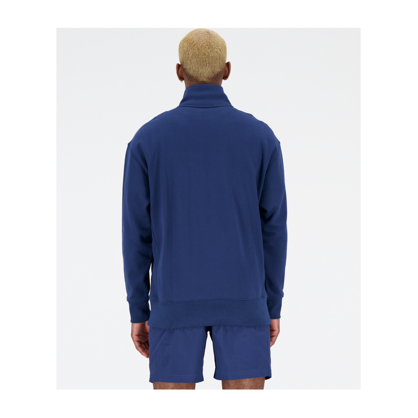 New Balance Essentials Logo Sweatshirt Blau FNNY