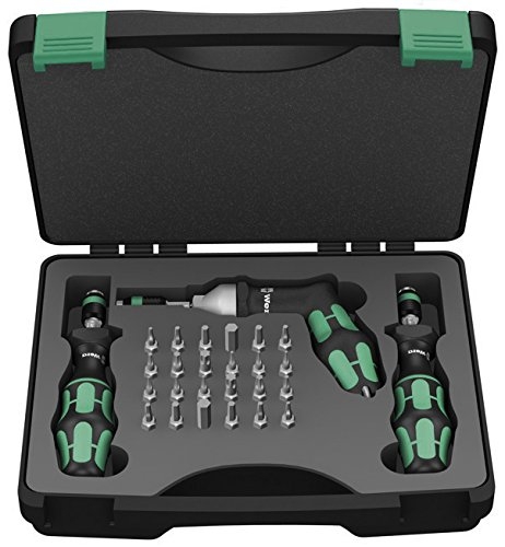 Wera 05074739001 7440/41/42 Kraftform momentskruvmejselsats 0,3–6,0 Nm, 27 delar