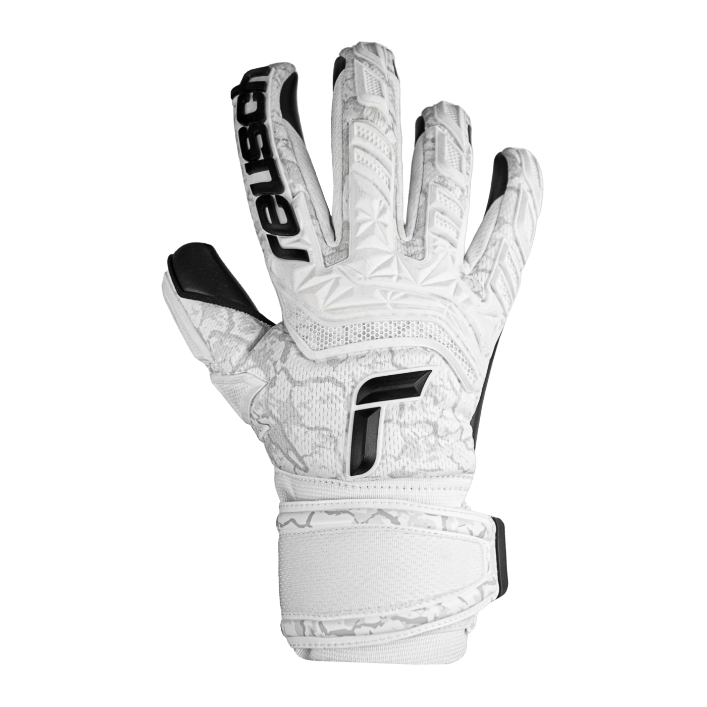 Reusch Attrakt Freegel Infinity TW-Handschuhe Weiss Schwarz F1101