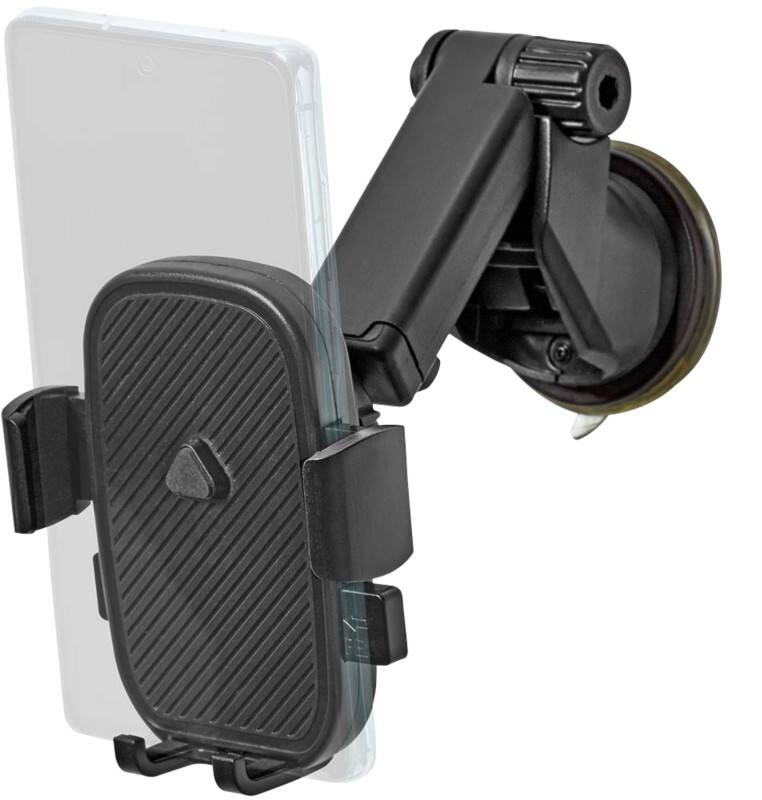 Nedis Universal Smartphone-Halterung Auto SCMT110BK Schwarz Bis zu 7